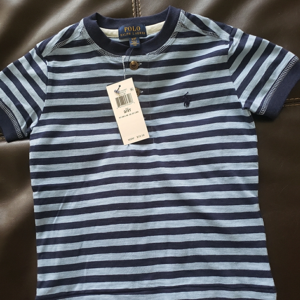 Toddler polo tee